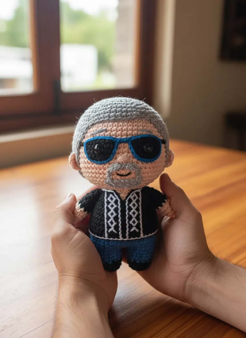 Cute and Cozy Knitted Doll