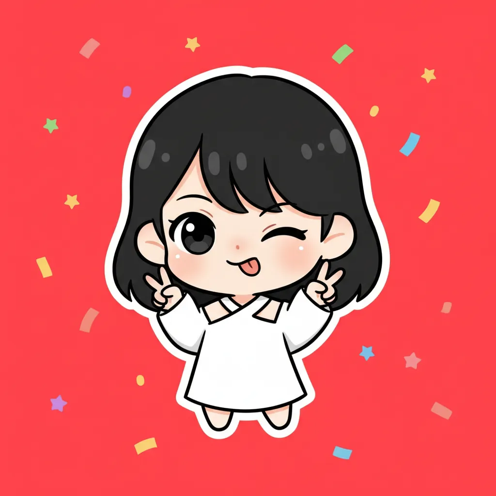 Q-version Emoji Sticker Pack Creation